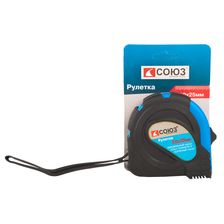 Рулетка 10x25мм, обрезиненная, магнит на зацепе, СОЮЗ - изображение 7