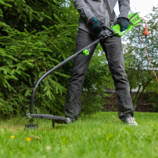 Триммер электрический ЭКИ-1100, 1100 Вт, 350 мм, катушка, разборная штанга - изображение 4