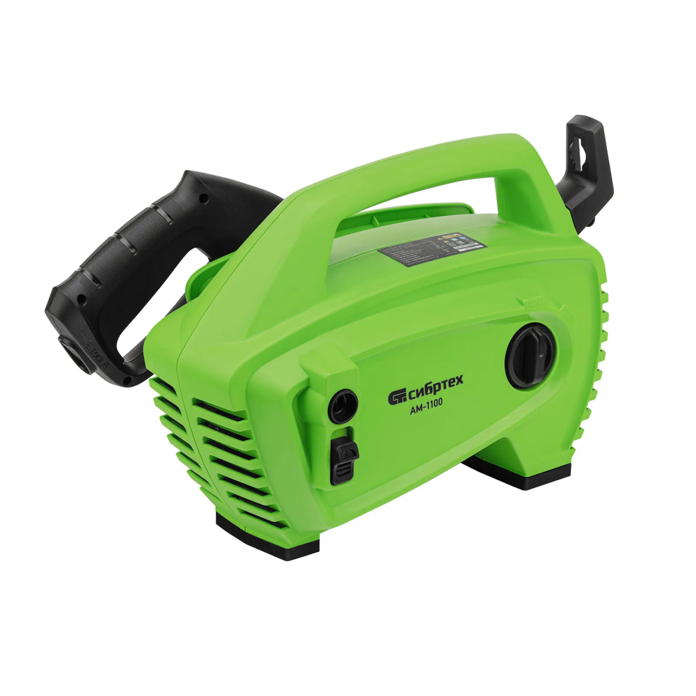 Мойка высокого давления Сибртех АМ-1100, 1100 Вт, 90 бар, 280 л/ч, переносная - изображение 2