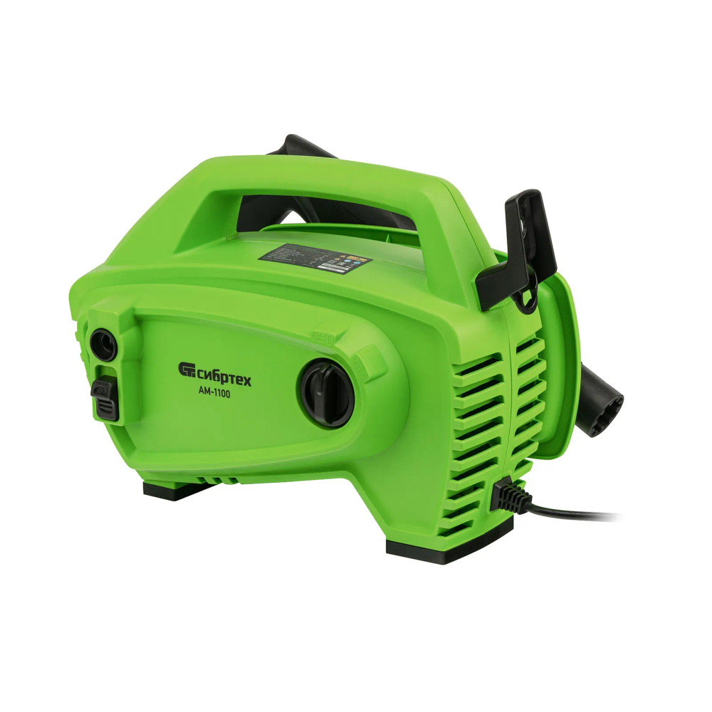 Мойка высокого давления Сибртех АМ-1100, 1100 Вт, 90 бар, 280 л/ч, переносная - изображение 3