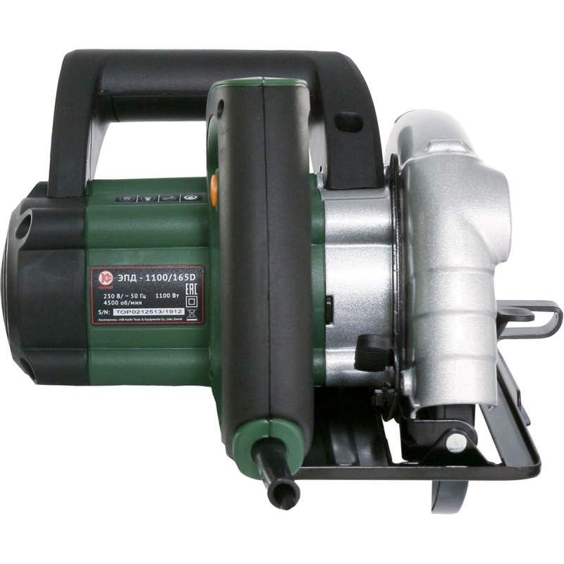Пила дисковая Калибр ЭПД-1100/165D - изображение 3