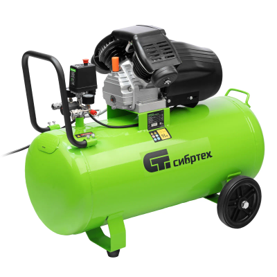 Компрессор безмаслянный малошумный МБ 1100/24,1100 Вт, 24 л, 170 л/мин Сибртех - изображение 34