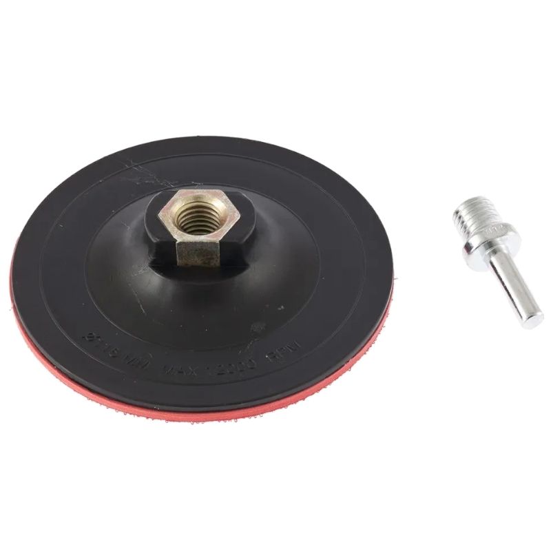 Насадка для дрели и УШМ с липучкой, 115 мм, твердая Matrix - изображение 2