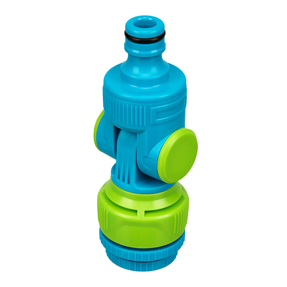 Адаптер штуцерный, шарнирный, с переключателем, 1/2-1'''', Palisad Luxe - изображение 4