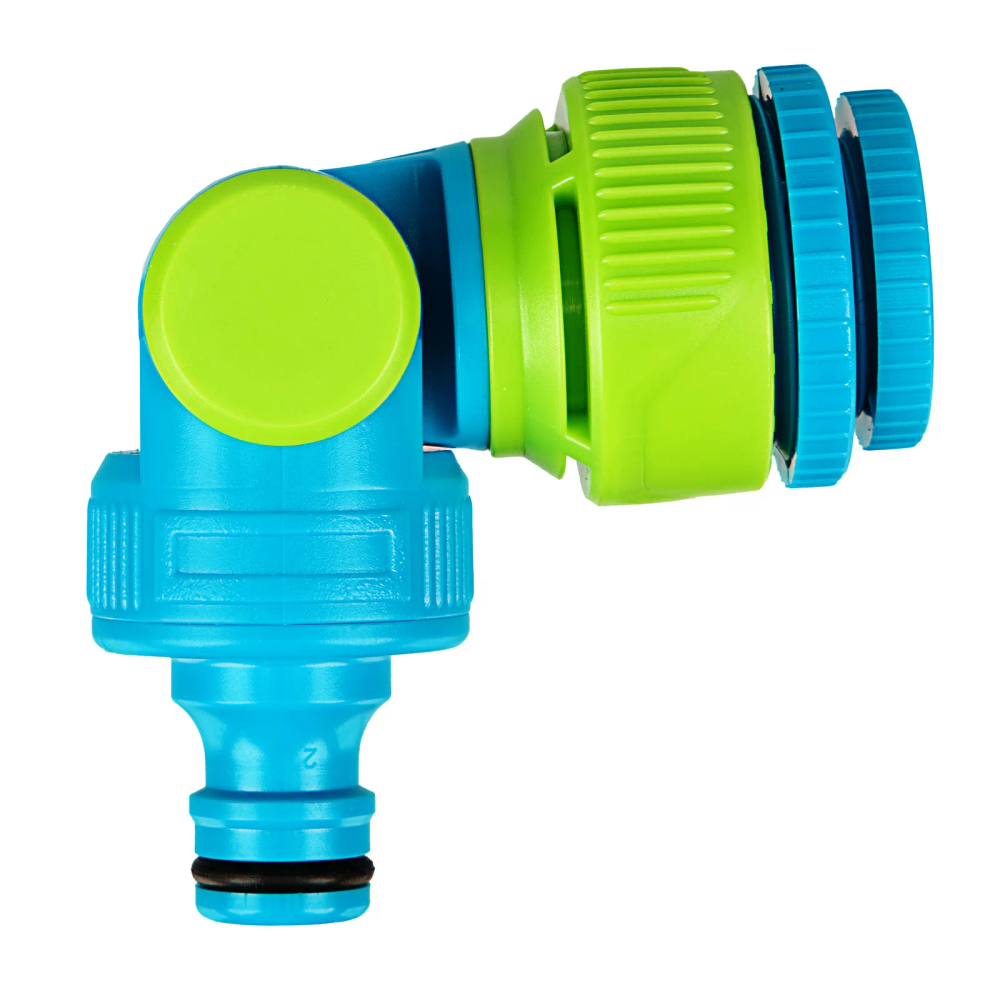 Адаптер штуцерный, шарнирный, с переключателем, 1/2-1'''', Palisad Luxe - изображение 5