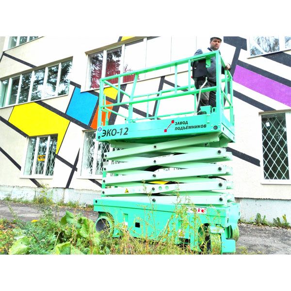 Самоходный ножничный подъёмник ЭКО 12 (ширина 1,2 м) - изображение 8