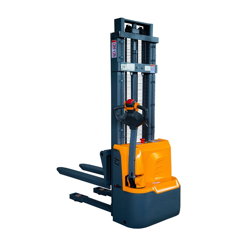 Штабелер самоходный 1,2 т 1,6 м XILIN CDD12R-EN с раздвижными вилами (сопровождаемый) - изображение 1