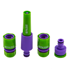 Набор для подключения шланга 1/2, распылитель, 3 адаптера к распылителю Palisad - изображение 6