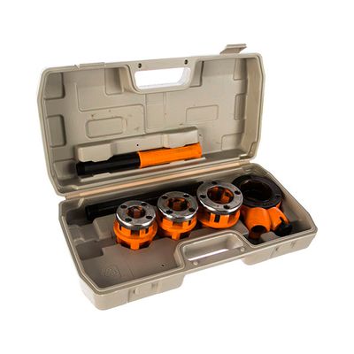 Клупп для нарезания резьбы 1/2-3/4, 1-11/4, 11/2-2, три комплекта резцов Sparta - изображение 5