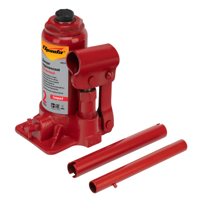 Домкрат гидравлический бутылочный, 12 т, h подъема 210-400 мм Sparta - изображение 3