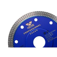 Диск алмазный 1,2 мм сплошной (керамогранит) KEOS Professional 125x22,23 мм (DBP04.125) - изображение 10