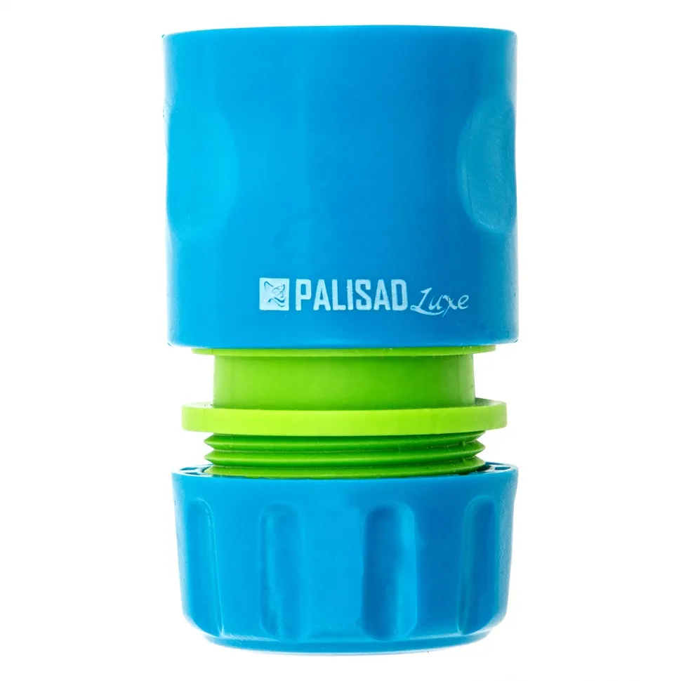 Соединитель пластмассовый, быстросъемный для шланга 1/2, однокомпонентный Palisad Luxe - изображение 3