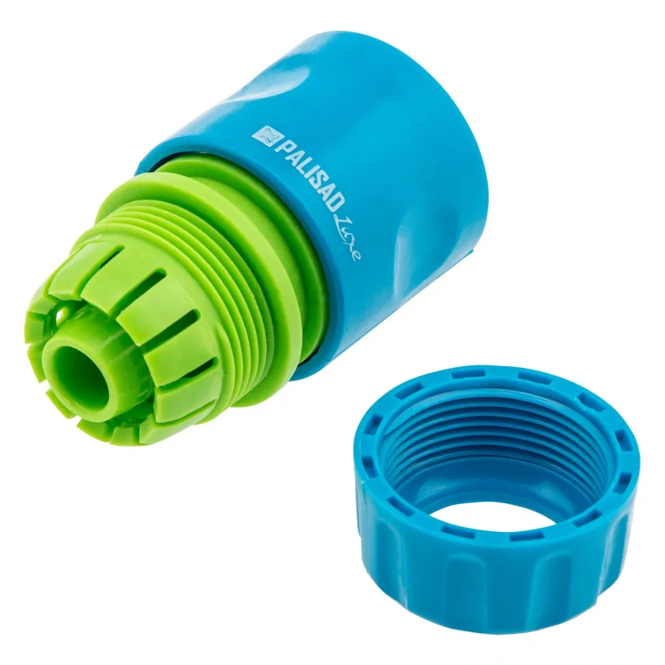 Соединитель пластмассовый, быстросъемный для шланга 1/2, однокомпонентный Palisad Luxe - изображение 4