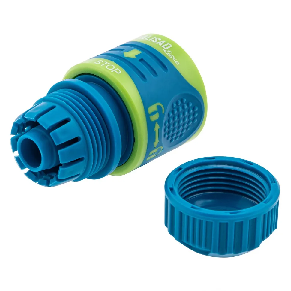 Соединитель для шланга 1/2, аквастоп, двухкомпонентный Palisad Luxe - изображение 4