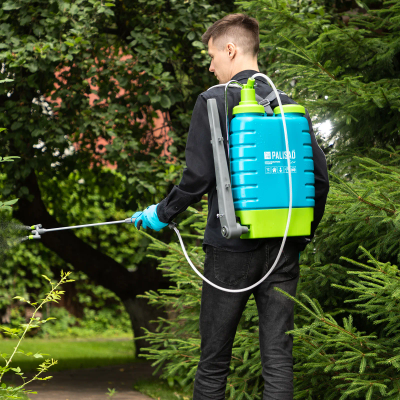 Опрыскиватель ранцевый, 12 л, с насосом, шлангом, разбрызгивателем Palisad - изображение 8