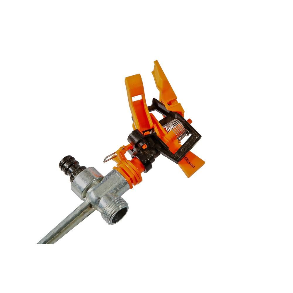 Разбрызгиватель импульсный, пластиковый, цинк корпус, штуцер 1/2 Sturm! - изображение 4