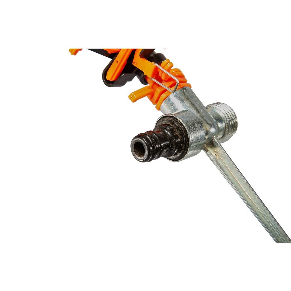 Разбрызгиватель импульсный, пластиковый, цинк корпус, штуцер 1/2 Sturm! - изображение 6