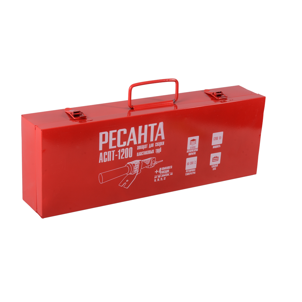 Аппарат для сварки пластиковых труб Ресанта АСПТ-1200 - изображение 8