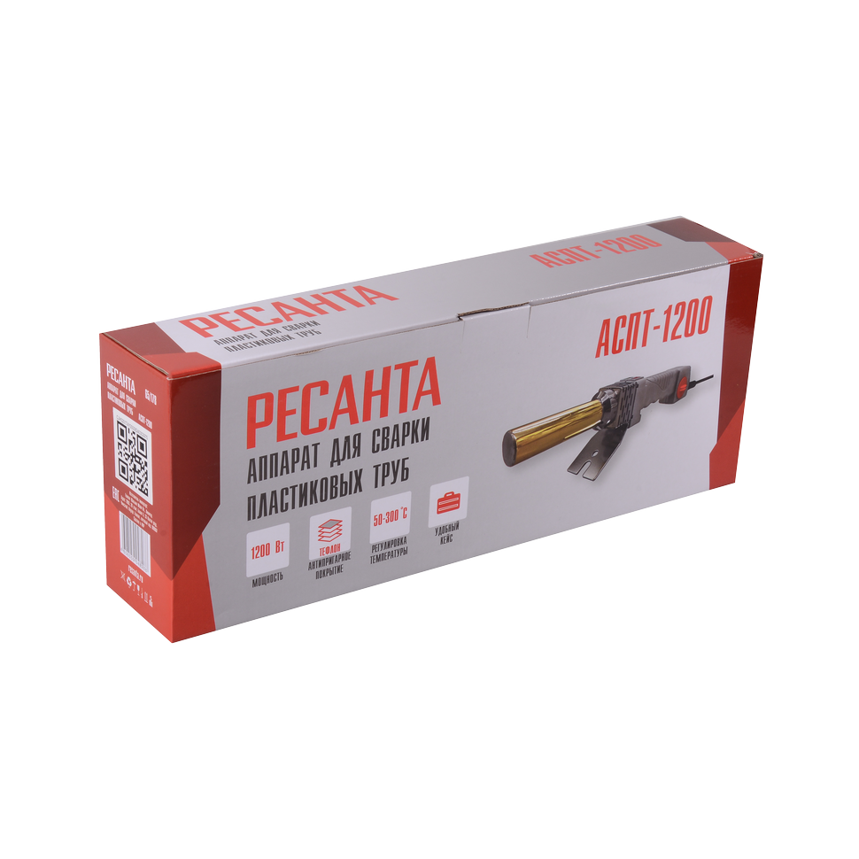 Аппарат для сварки пластиковых труб Ресанта АСПТ-1200 - изображение 9