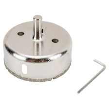 Коронка алмазная с центрирующим сверлом по керамограниту и керамике 120 мм РОСОМАХА - изображение 4