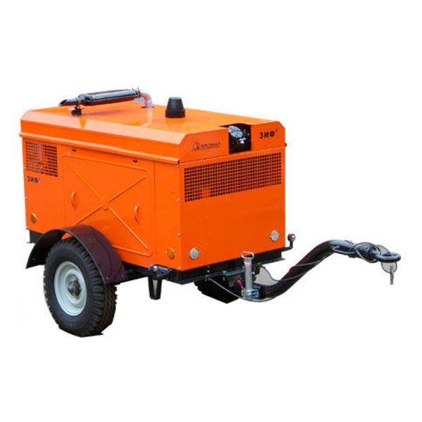 Передвижной дизельный винтовой компрессор ЗИФ-ПВ-12/1,0 - изображение 2