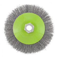 Щетка для УШМ, 125 мм, М14, тарелка, витая проволока Сибртех - изображение 5