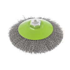 Щетка для УШМ, 125 мм, М14, тарелка, витая проволока Сибртех - изображение 6