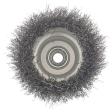 Щетка для УШМ, 125 мм, М14, чашка, витая проволока Сибртех - изображение 7