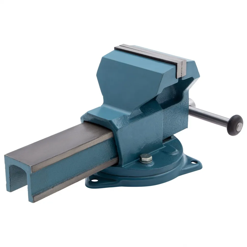 Тиски слесарные, 125 мм, поворотные (Глазов) Россия - изображение 2