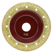 Чашка шлифовальная обдирочная твердосплавная 125 х 22 мм P36 (зерно 4) Diamond Industrial - изображение 8