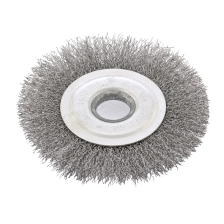Щетка для УШМ, 125 мм, посадка 22.2 мм, плоская, витая проволока Сибртех - изображение 6