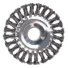 Щетка-крацовка дисковая 125 мм для УШМ (жесткий ворс) - изображение 2