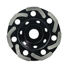 Алмазная шлифовальная чашка БУМЕРАНГ по бетону 125 мм РОСОМАХА - изображение 4