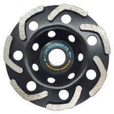 Алмазная шлифовальная чашка БУМЕРАНГ по бетону 125 мм РОСОМАХА - изображение 5