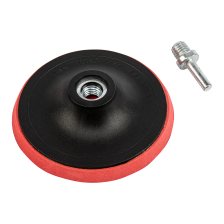 Насадка для дрели и УШМ с липучкой, 125 мм, с адаптером c М14 на d8 Сибртех - изображение 6