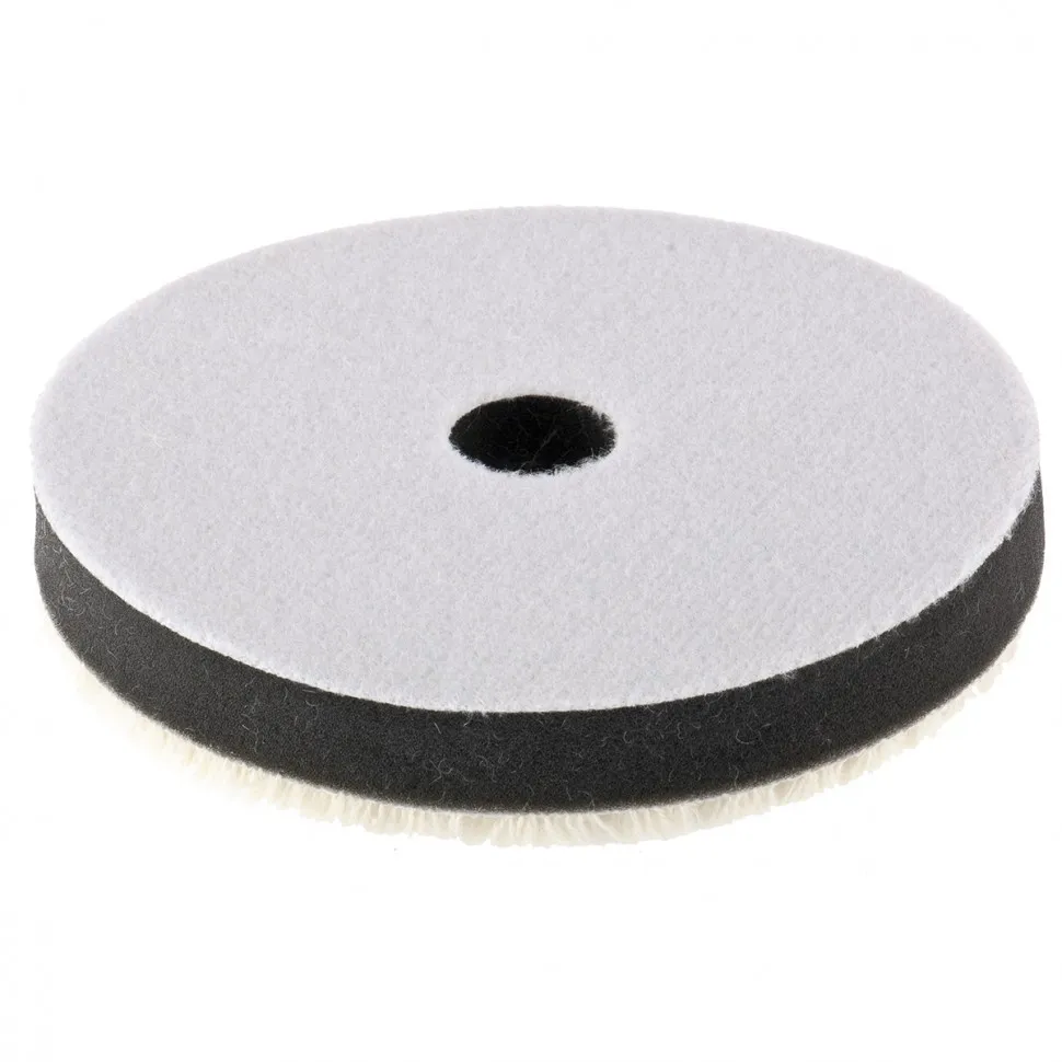 Насадка полировальная под липучку, 125 мм, короткая плетеная шерстяная нить Matrix - изображение 2