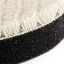 Насадка полировальная под липучку, 125 мм, короткая плетеная шерстяная нить Matrix - изображение 7