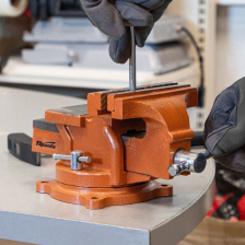 Тиски слесарные, 125 мм, поворотные, с наковальней Sparta - изображение 20