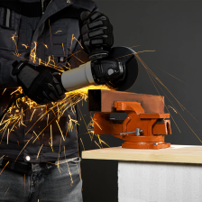 Тиски слесарные, 125 мм, поворотные, с наковальней Sparta - изображение 22