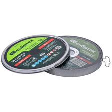 Круг отрезной по металлу, 125х1,0х22,2 мм, 84%A+16%B, в метал.банке, 10 шт. Сибртех - изображение 8