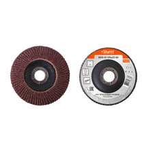 Круг зачистной, лепестковый, 125х22мм, Р80, Sturm! - изображение 6