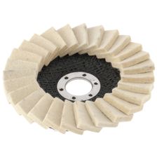 Круг полировальный лепестковый из натурального войлока 125х22.2 мм Matrix - изображение 6