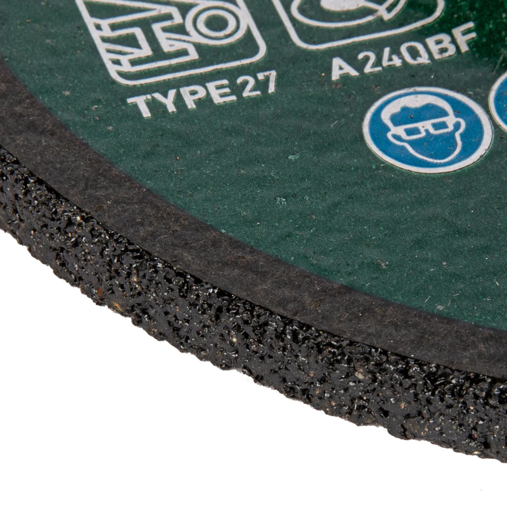 Круг шлифовальный по металлу, 125х6х22.2 мм, 9%WA+75%A+16%B, Сибртех - изображение 4