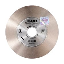 Диск алмазный отрезной 125x25x22,23 Hilberg Master Сeramic сплошной HM520 - изображение 2