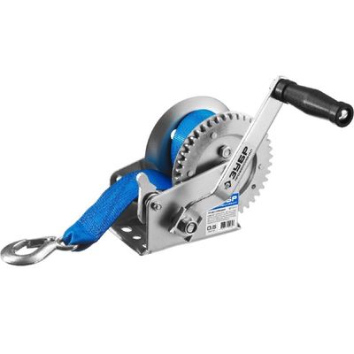 Лебедка ручная барабанная ЗУБР Профессионал 1,3 т 8 м (подъемная, тросовая) - изображение 10