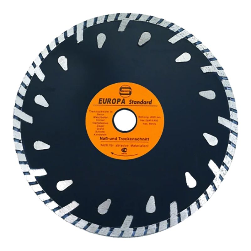 стд-130 Диск алмазный STRONG 230/22.23/10 турбо с дополнительным алмазным сегментом (тонкий)