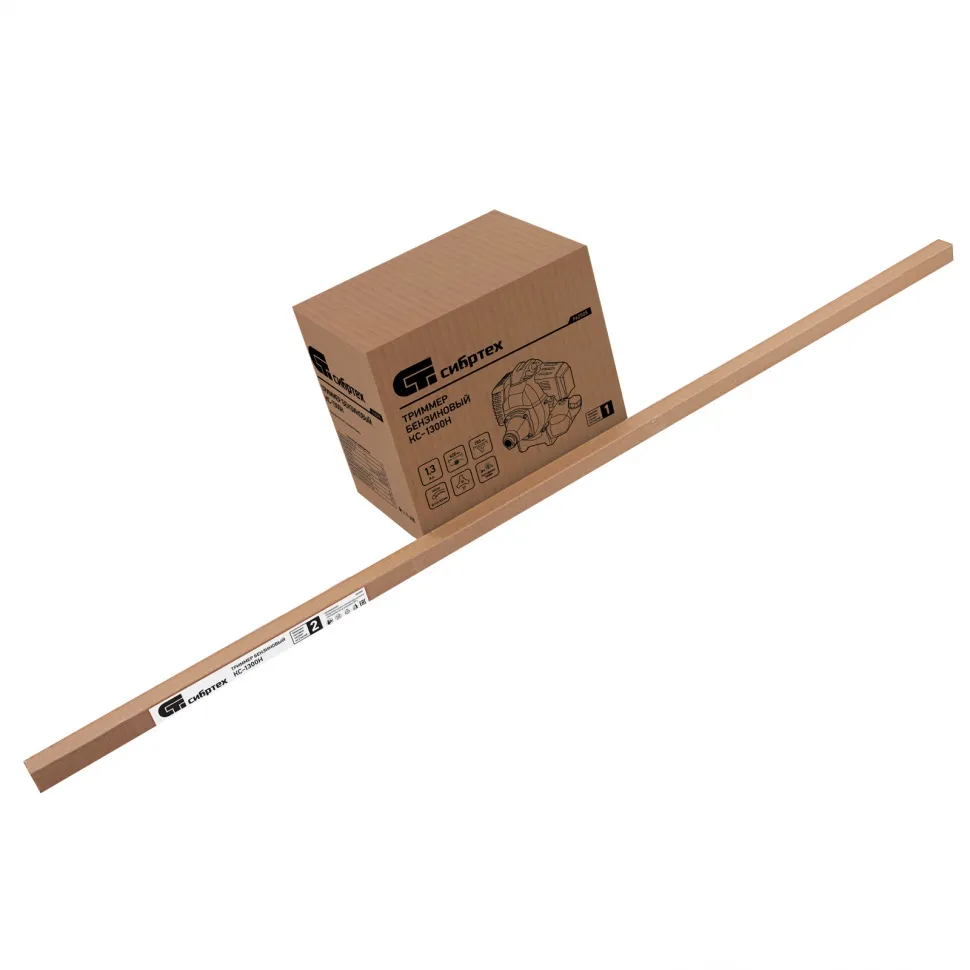 Триммер бензиновый Сибртех КС-1300Н, 25 см3, неразъемная штанга, 2 части - изображение 12