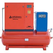 Электрический винтовой компрессор ЗИФ-СВЭ-1,3/0,7 ШМ ОиР-500 (ременная передача) - изображение 3