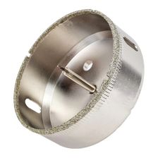 Коронка алмазная с центрирующим сверлом по керамограниту и керамике 130 мм РОСОМАХА - изображение 3