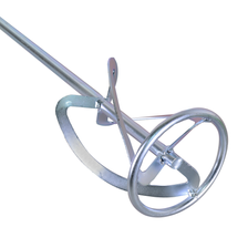 Насадка-миксер оцинкованная Вихрь М14 для строительных смесей 120х600 мм - изображение 7